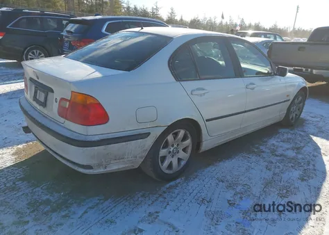 2000 BMW 323I z USA, uszkodzony, nr VIN WBAAM3348YCA89013